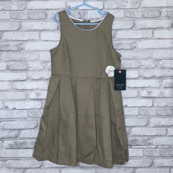 Cherokee school uniform tan dress, NWT, size 10 - Picture 6 of 6